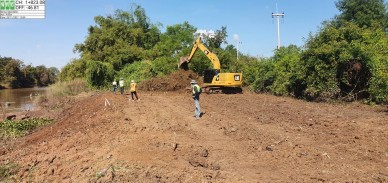 งานตรวจสอบตำแหน่งหลุมเจาะชั้นดิน,Boring Log-Sta.1+840,Sta.1+900